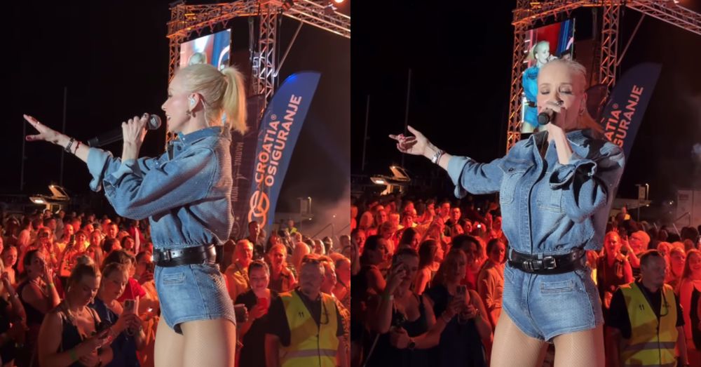 Jelena Rozga podijelila scenu: Ljetni koncert, viralni outfit i burni internet debate